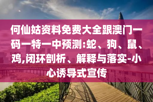 何仙姑資料免費大全跟澳門一碼一特一中預測:蛇